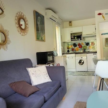 Nice Studio 30 M With Terrace And Pool Antibes Exterior foto