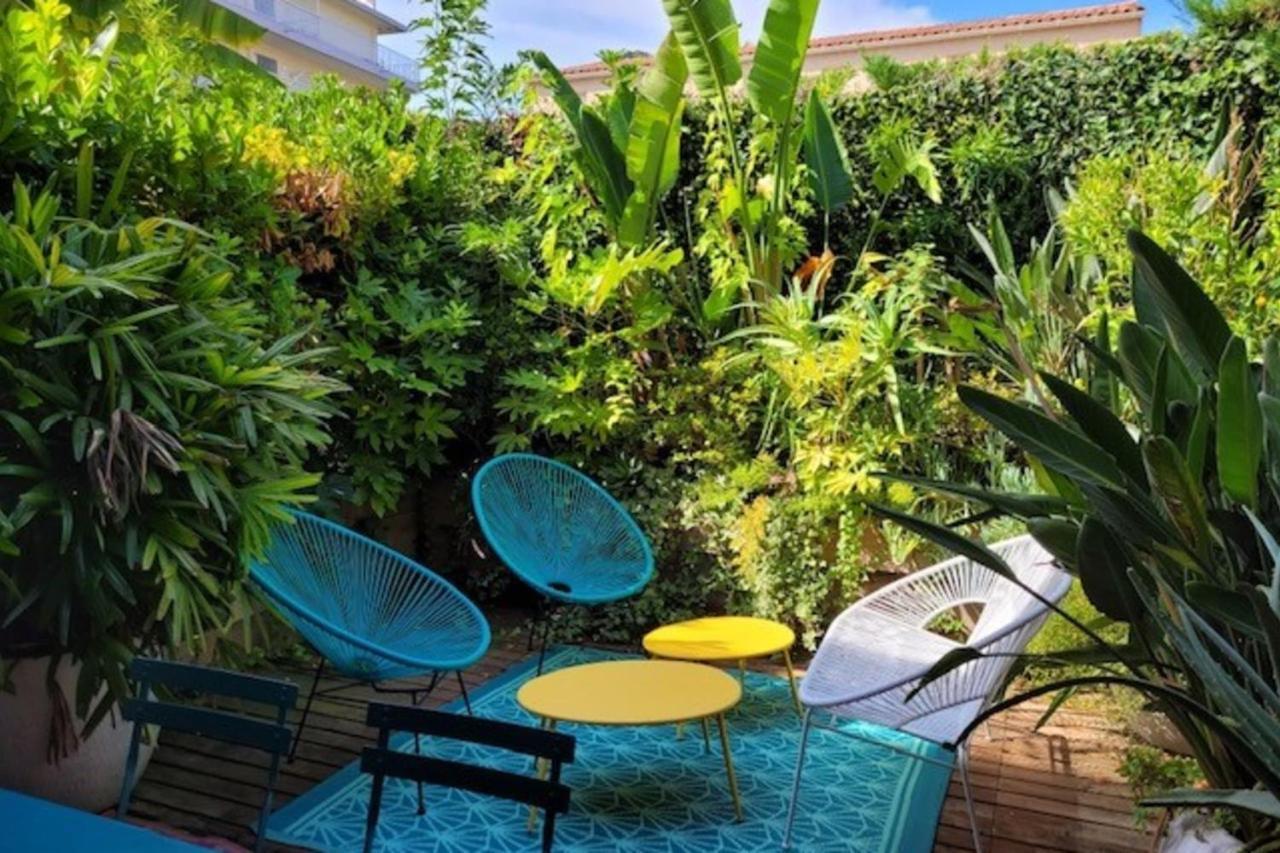 Nice Studio 30 M With Terrace And Pool Antibes Exterior foto