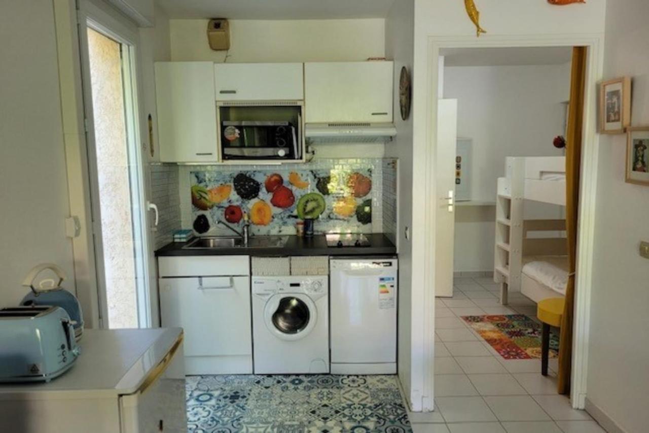 Nice Studio 30 M With Terrace And Pool Antibes Exterior foto